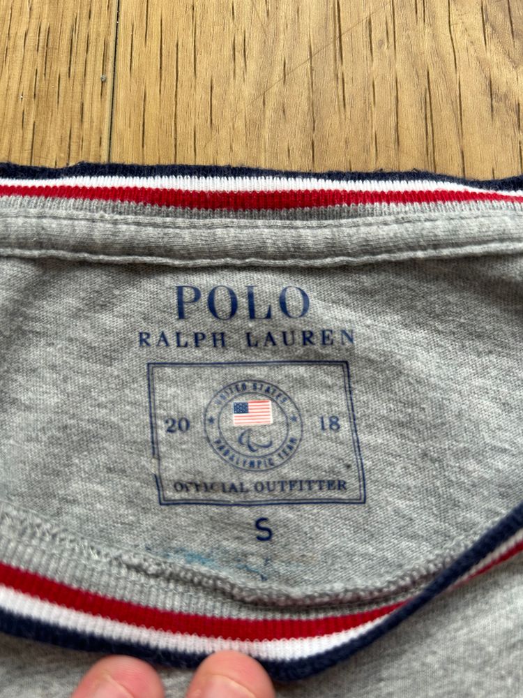 Grey Ralph Lauren long sleeve tshirt 3