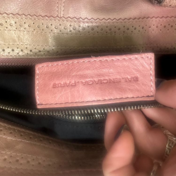 Balenciaga Pink Leather Handbag 5