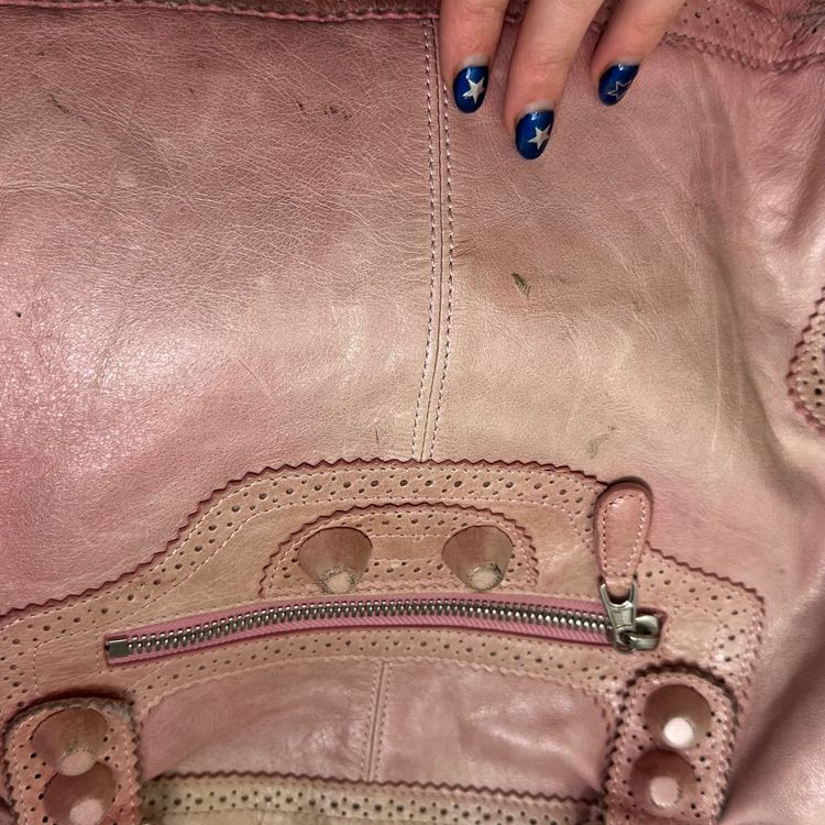 Balenciaga Pink Leather Handbag 6