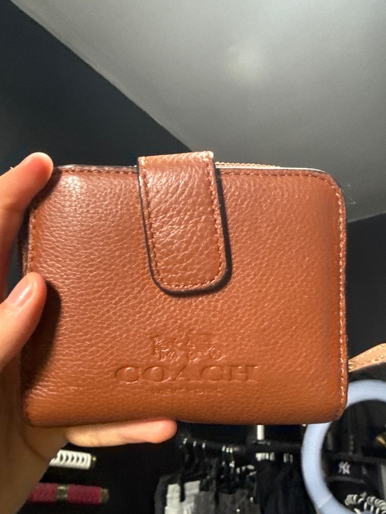Coach Brown Leather Wallet