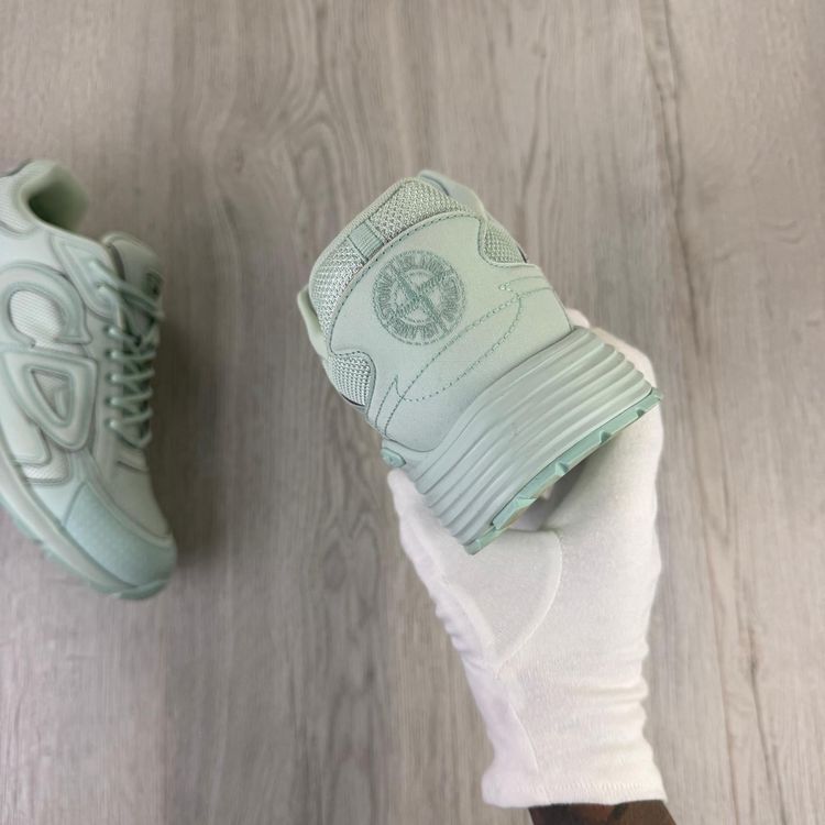 Dior x Stone Island B30 Men’s Mint Green Trainers - 43 (Uk 9) image 9