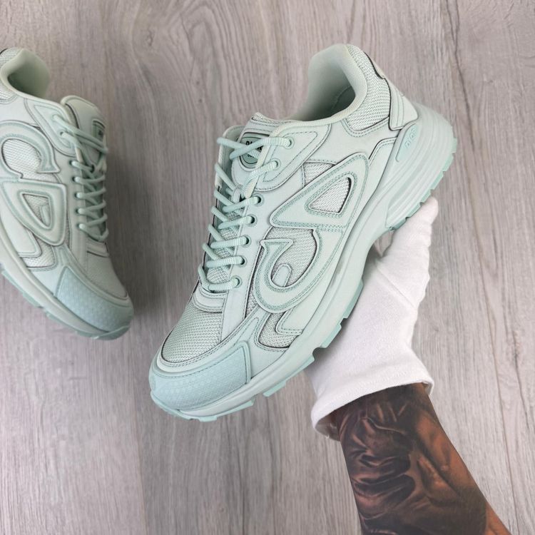 Dior x Stone Island B30 Men’s Mint Green Trainers - 43 (Uk 9) image 8