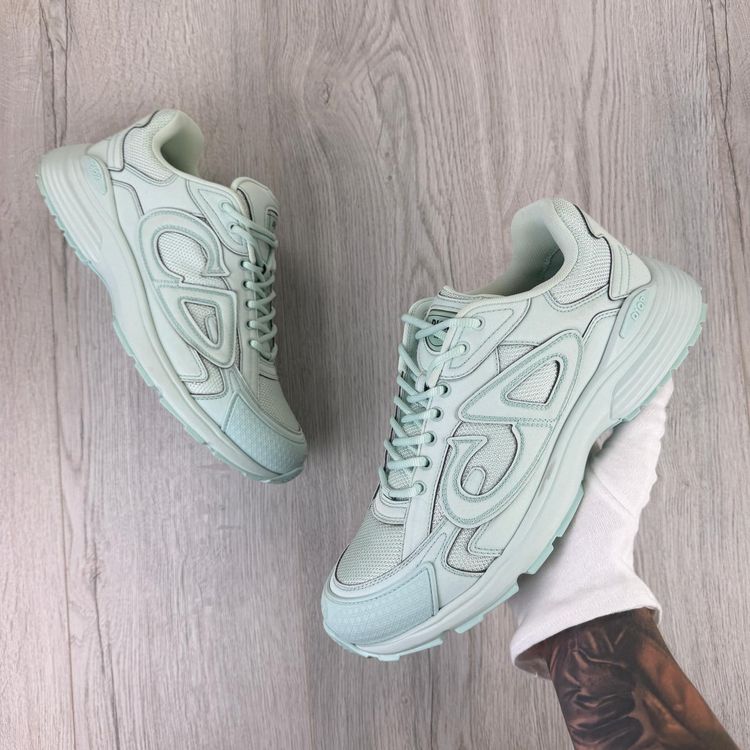 Dior x Stone Island B30 Men’s Mint Green Trainers - 43 (Uk 9) image 6
