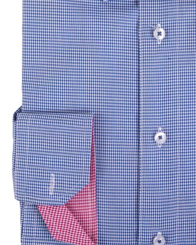 Double Two Mens Pure Cotton Patterned LS Shirts in Collar 15 to 23 Inches, Multiple Options 26