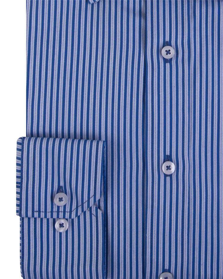 Double Two Mens Pure Cotton Patterned LS Shirts in Collar 15 to 23 Inches, Multiple Options 14