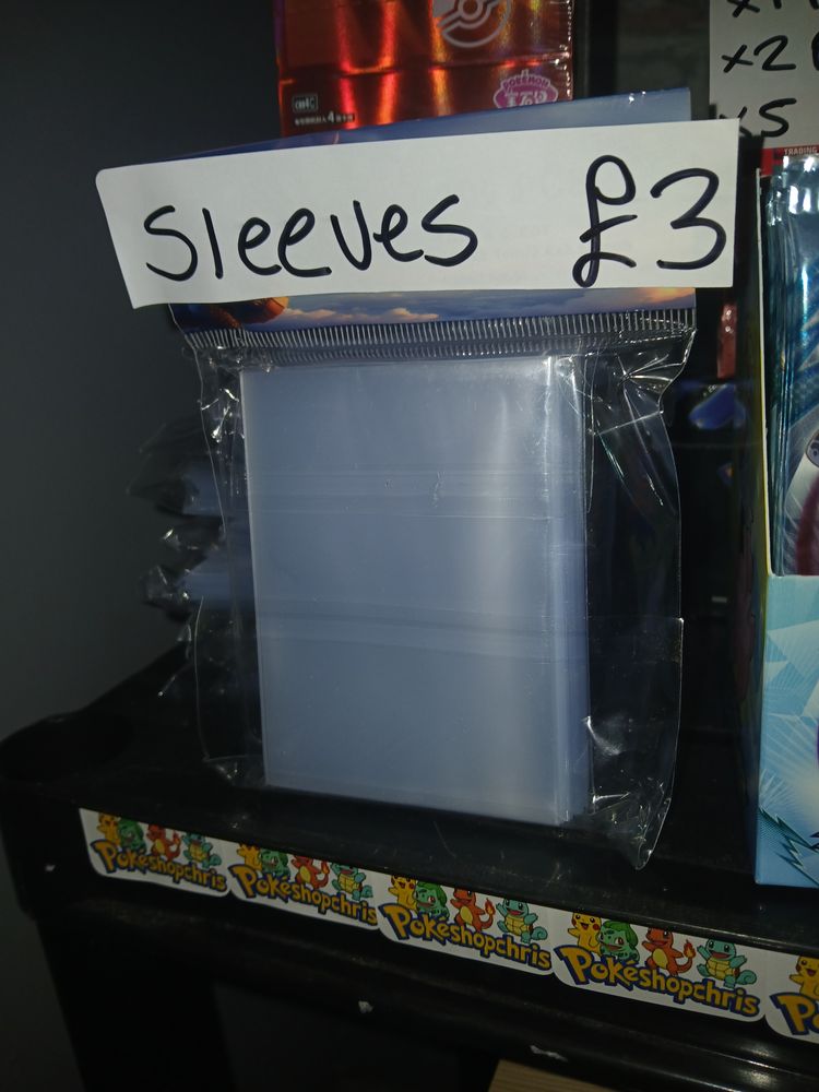 Clear Plastic Sleeves (bag of 100)