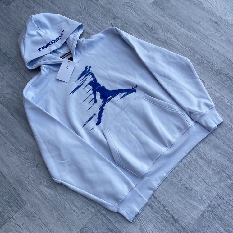 Nike Air Jordan MVP Fleece Tracksuit Hoodie Joggers Sweatpants Set Baby Blue 2