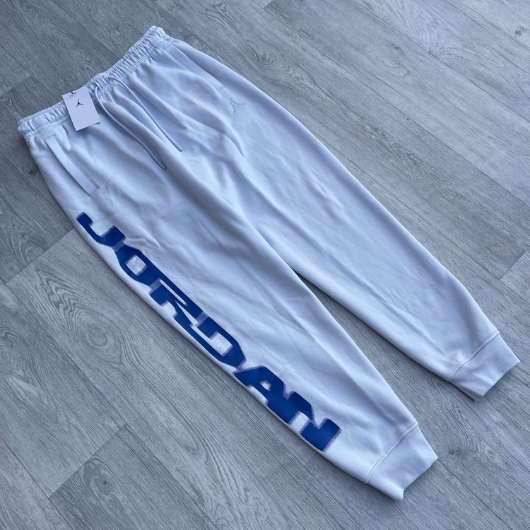 Nike Air Jordan MVP Fleece Tracksuit Hoodie Joggers Sweatpants Set Baby Blue 5