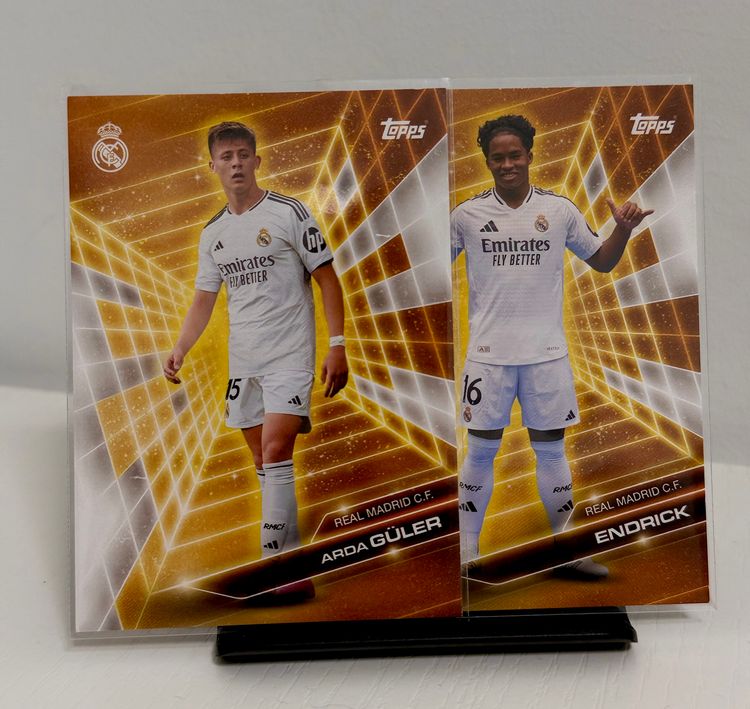 Topps Arda Güler + Endrick RC Topps Real Madrid 2024 product image