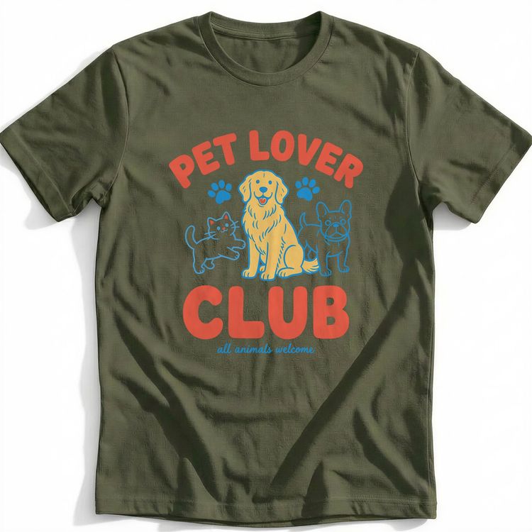 PET LOVERS CLUB 1717 T-Shirt AU 3