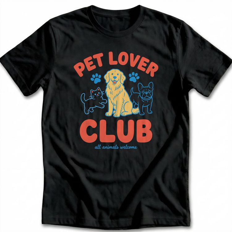PET LOVERS CLUB 1717 T-Shirt AU 5