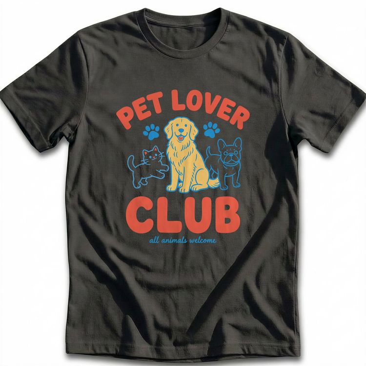 PET LOVERS CLUB 1717 T-Shirt AU 4