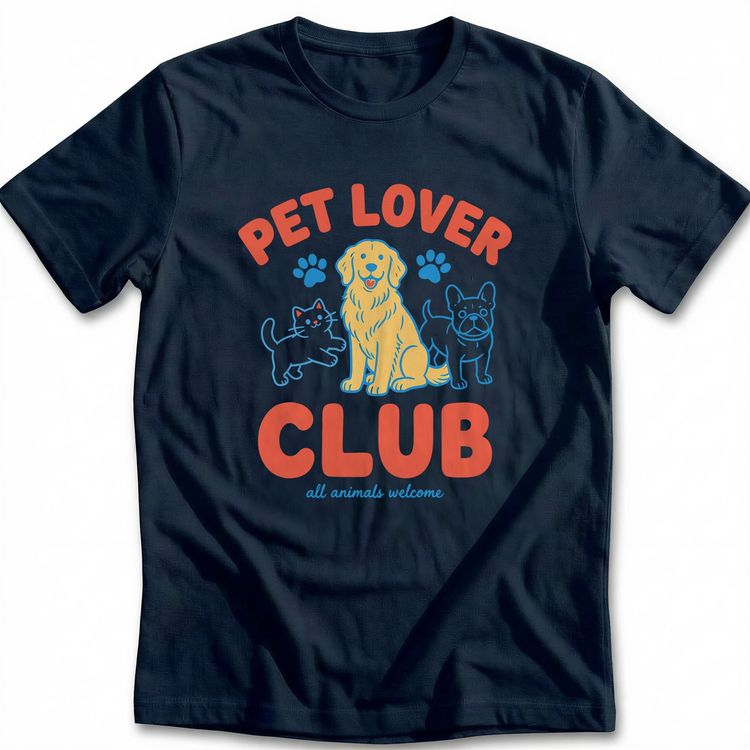 PET LOVERS CLUB 1717 T-Shirt AU
