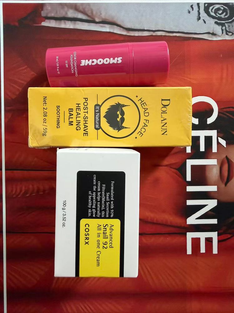 Post-Shave Healing Balm, Anti 92 Serum Cream, Deodorant Stick