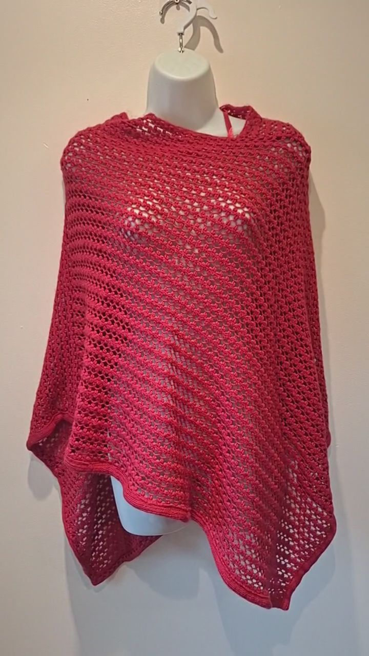 F&f Poncho Size S/M image 1