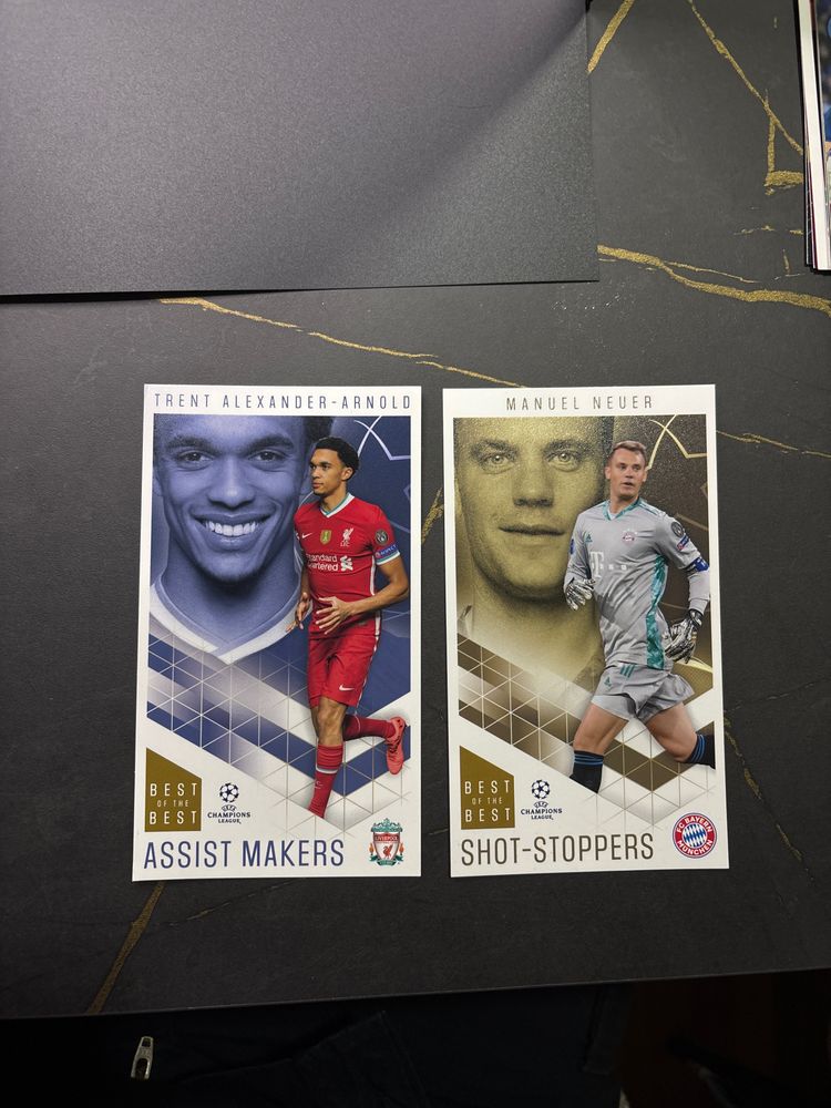 Other Trent Alexander-Arnold And Manuel Neuer Football Trading Cards product image