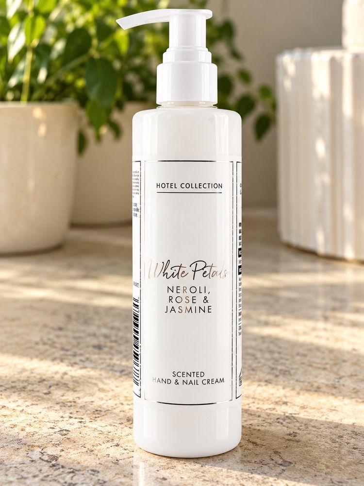 Hotel Collection White Petals Scented Hand & Nail Cream image 1