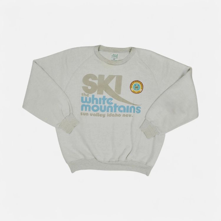 Other Vintage Best Company White Sweatshirt (XL) product image