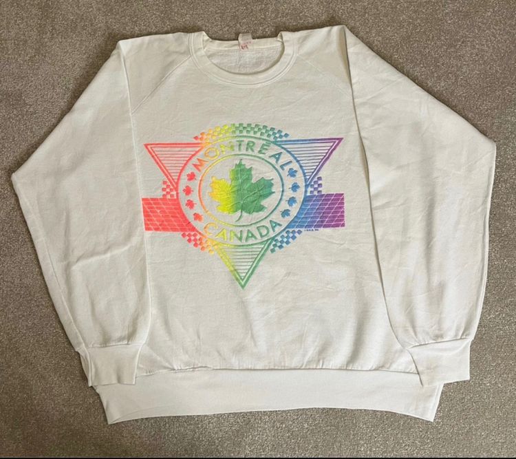 Other D.N.S. White Sweatshirt With Montreal Canada Print product image