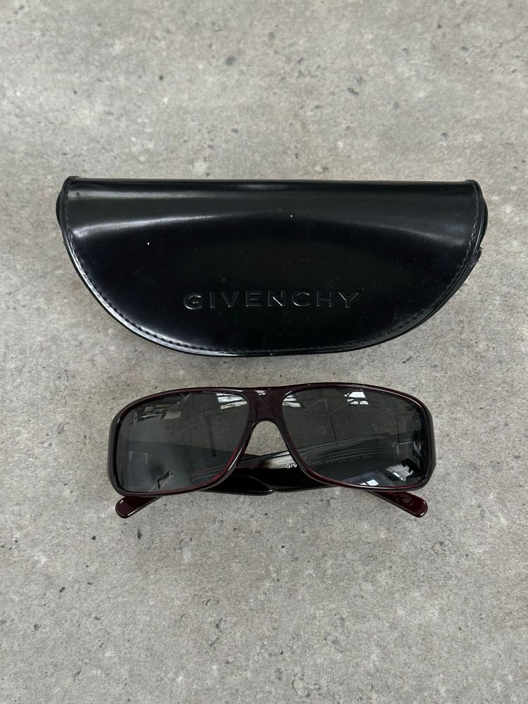 Givenchy 2000s Oversized Rectangle Logo Sunglasses image 12