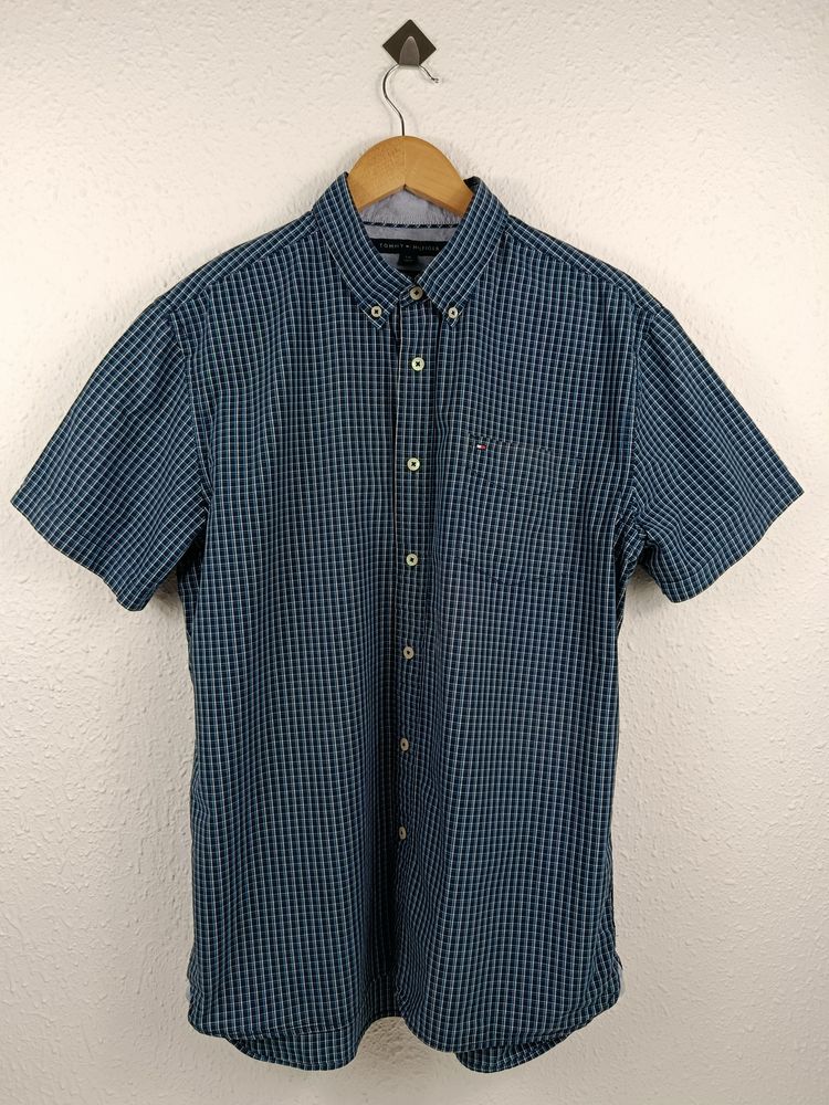 Tommy Hilfiger Tommy Hilfiger Men'S Short Sleeve Button-Up Shirt product image