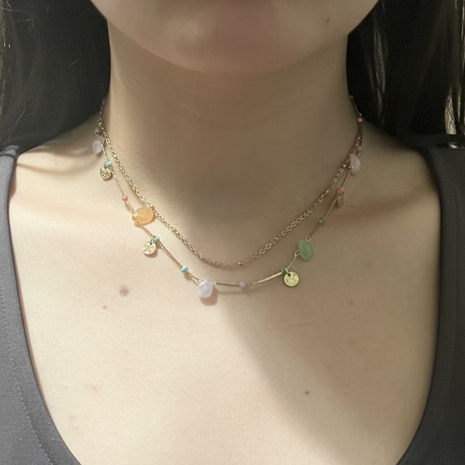 Doppia Collana Glow Layers 3