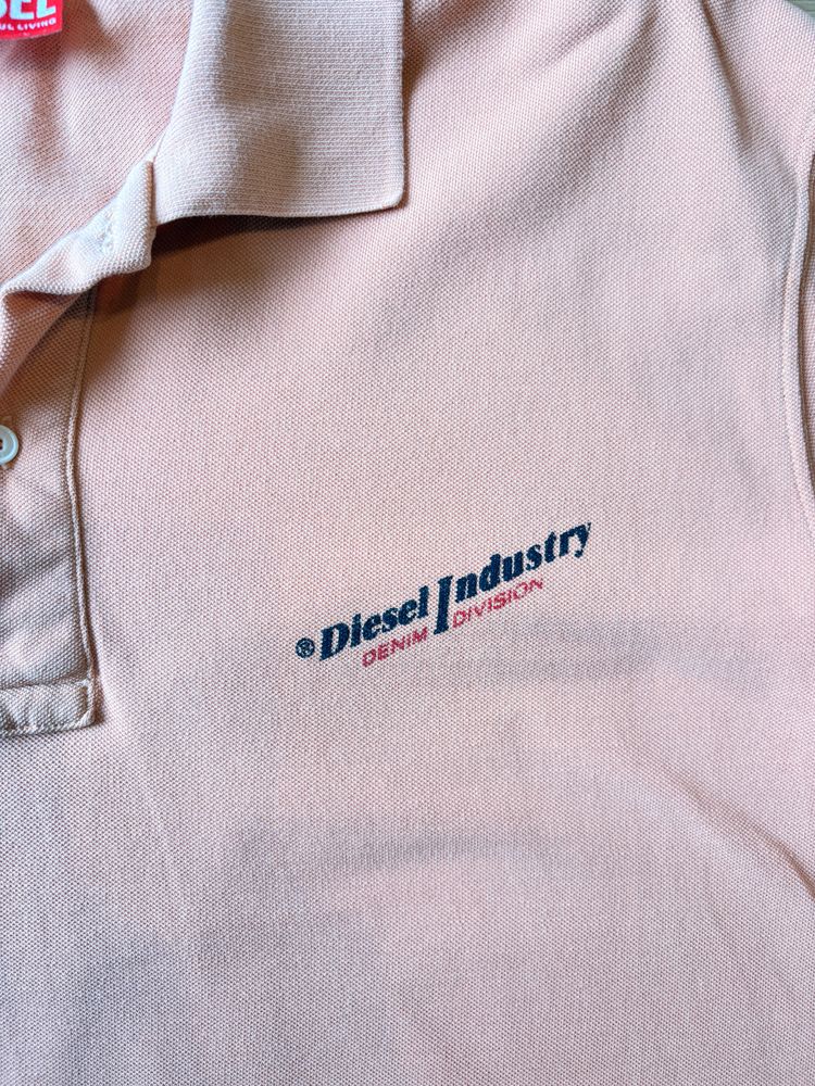 Immagine di Diesel Pink Polo Shirt 4