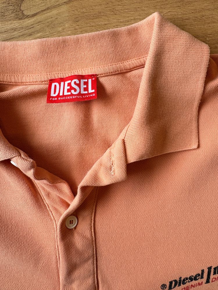 Immagine di Diesel Pink Polo Shirt 3