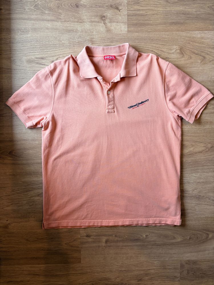 Diesel Pink Polo Shirt