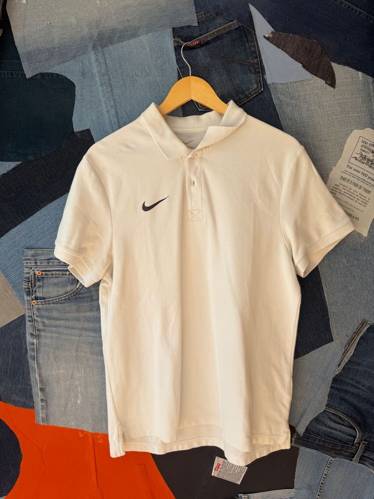 Nike White Polo Shirt