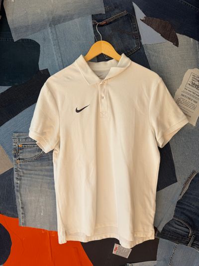 Nike White Polo Shirt