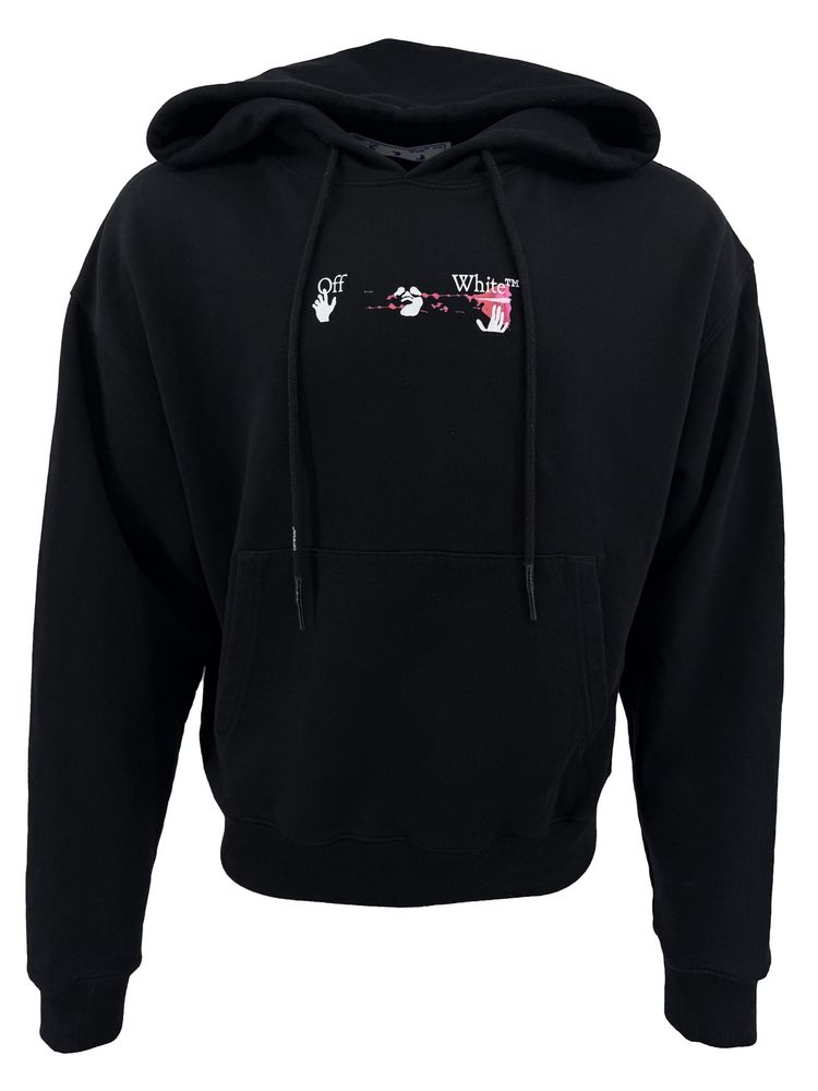 Off White Arrows Hoodie - Black (522326472)