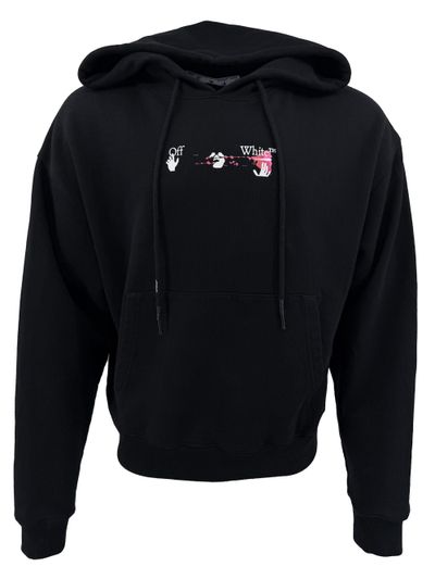 Off White Arrows Hoodie - Black (522326472)