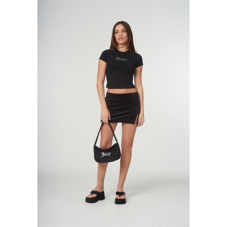 Juicy Couture Maxy Classic Velour Skirt Shoes image 3