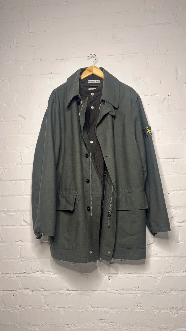 Stone Island 90’s green edge wool dutch rope jacket XXL