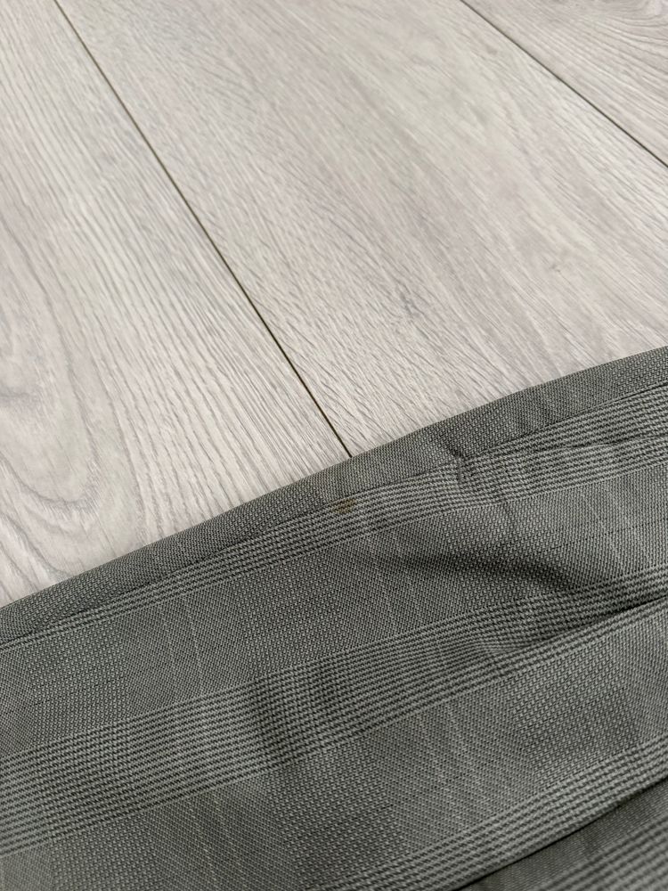 Immagine di Renoma Paris 1980s Double Pleated Check Wool Pants - Size 30 Waist 3