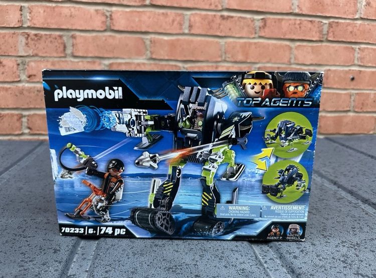 Brand New Playmobil Top Agents Robot Set
