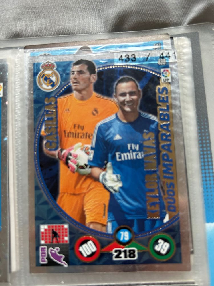 Panini Iker Casillas y Keylor Navas product image