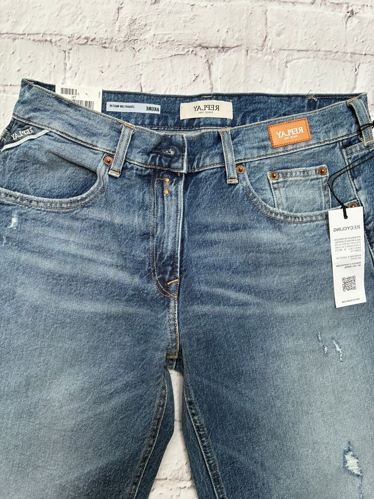 Immagine di Replay Straight Low Waist Jeans 2
