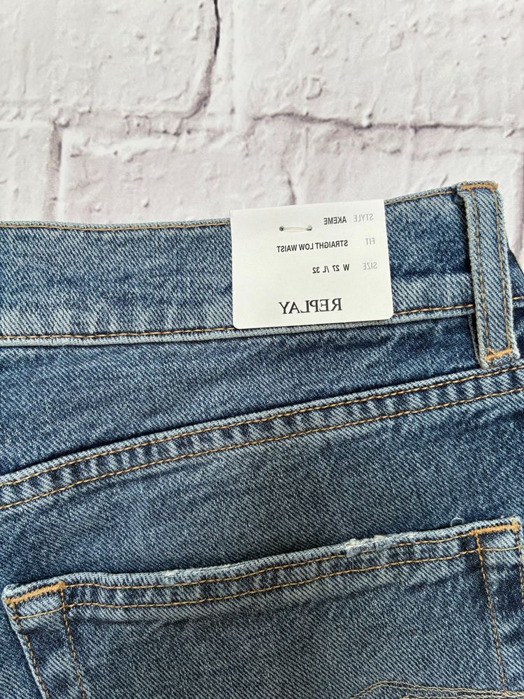 Immagine di Replay Straight Low Waist Jeans 4