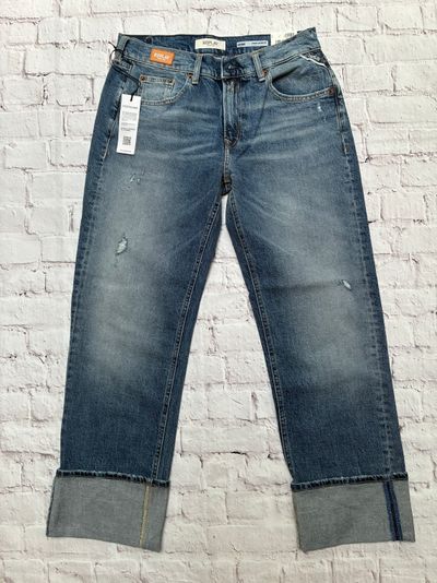 Replay Straight Low Waist Jeans
