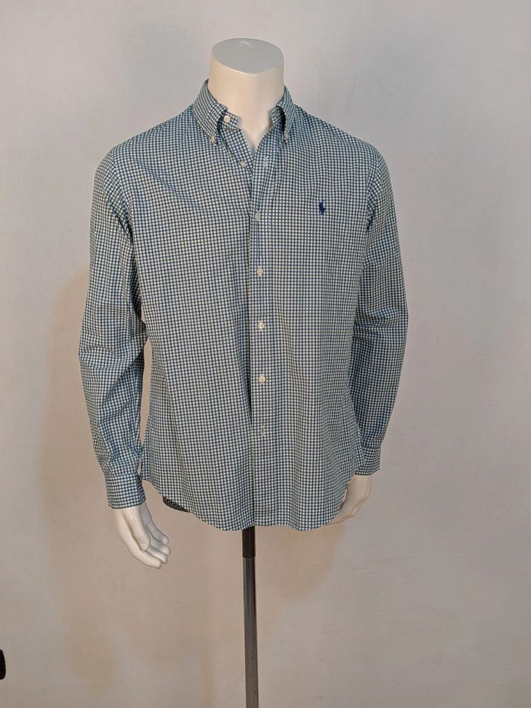 Camicia Ralph Lauren Custom Fit a quadretti - Taglia M image 1