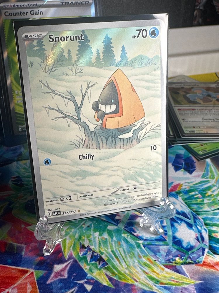 Snorunt Pokémon Trading Card