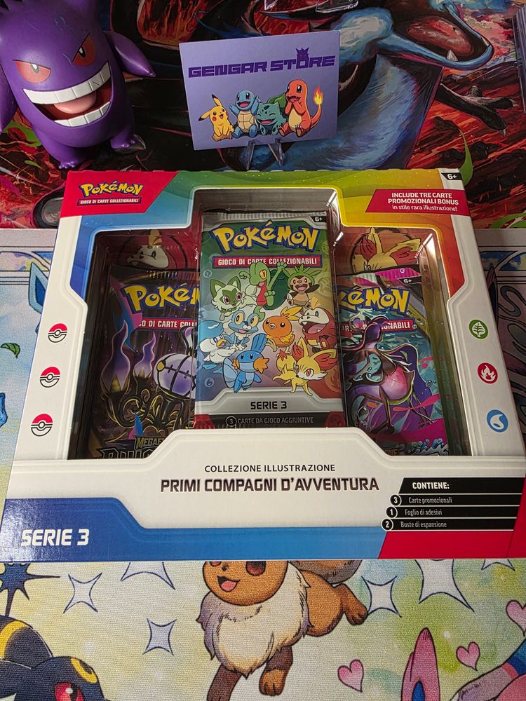 Primi compagni di avventura pokemon serie 3 
