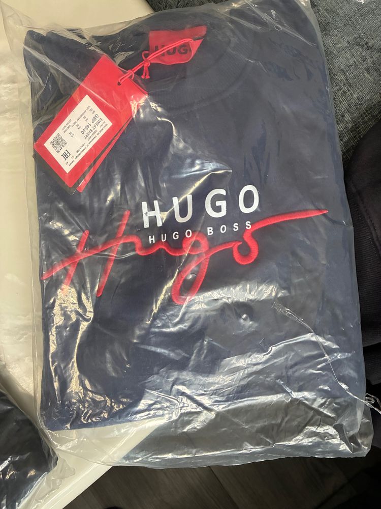 Hugo Boss Navy Blue Sweatshirt image 1