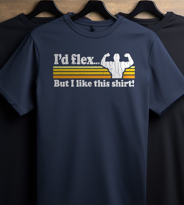 I'd Flex But I Like This Shirt T-shirt AU 2