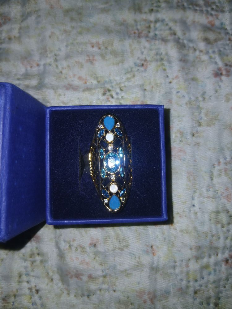 Immagine di Authentic Swarovski Necklace And Ring Set 3