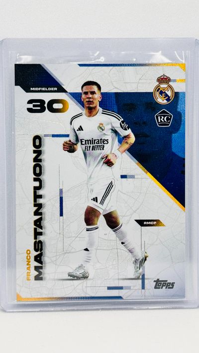 Franco Mastantuono - Real Madrid - rookie card - Modern Madrid - Topps Los Blancos 2025-26