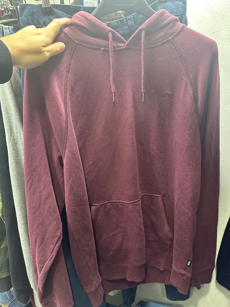 Vans Maroon Hoodie