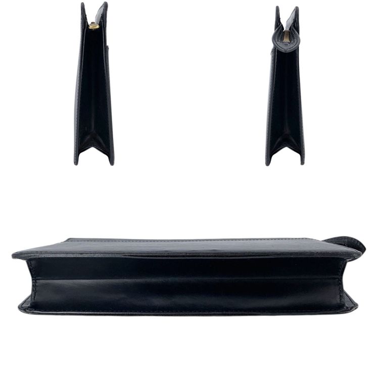 Louis Vuitton Leather Clutch Bag Pochette Homme image 5